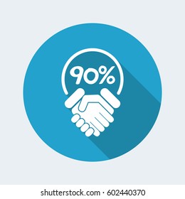 Discount label icon