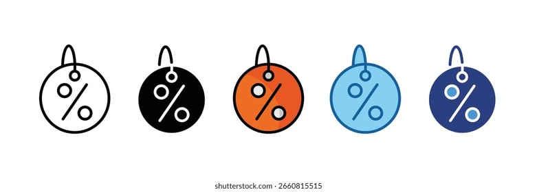 Discount-Label-Symbol-Element für Design