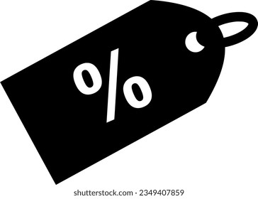 discount label icon simple graphic design