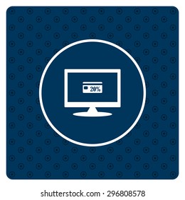 Discount label. icon. vector design
