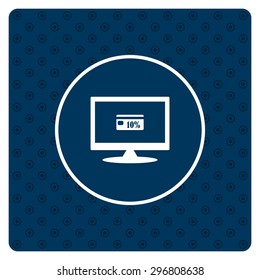 Discount label. icon. vector design