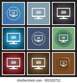 Discount label. icon. vector design