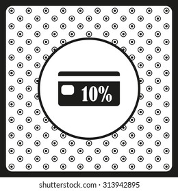 Discount label. icon. vector design