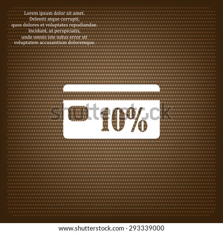 Discount label. icon. vector design