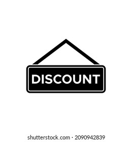 discount label icon. discount label vector sign symbol