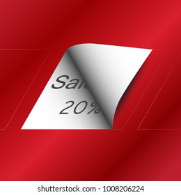 Discount label for promotion