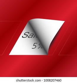 Discount label for promotion