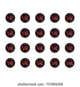 Discount Label Set