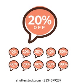 plantilla de oferta especial de etiqueta de descuento