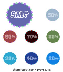 Discount labels