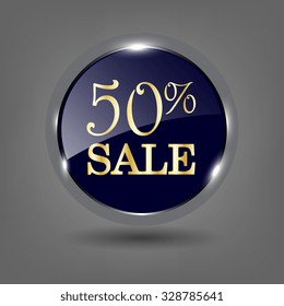 Discount labels. Sale icon. Vector