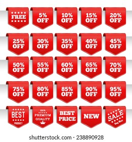 Discount labels set