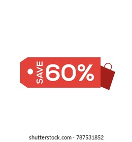 discount labels vector
