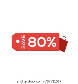 discount labels vector download