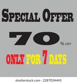 Discount Logo Desin Vectorized Format