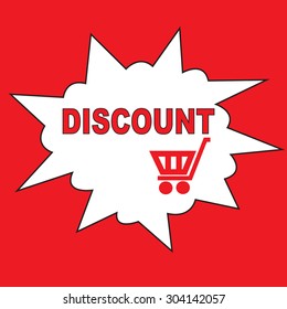 Discount logo , Vector
