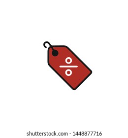 discount logo in vector image