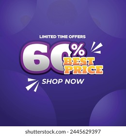 Discount Number Vector Design Collections