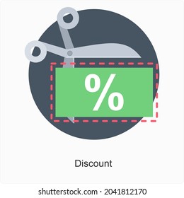 Discount or Offer Icon Concept 