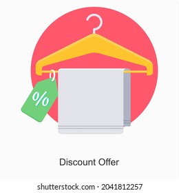 Discount or Offer Icon Concept
