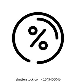 discount offer icon or logo isolated sign symbol vector illustration - high quality black style vector icons
