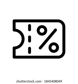 discount offer icon or logo isolated sign symbol vector illustration - high quality black style vector icons
