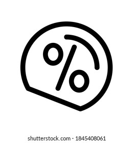 discount offer icon or logo isolated sign symbol vector illustration - high quality black style vector icons
