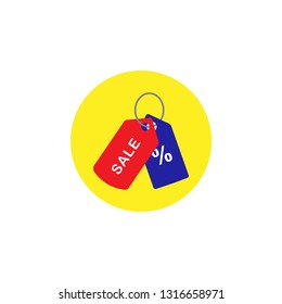 Discount, offer, sell icon. Element of color discount signt icon. Premium quality graphic design icon. Signs and symbols collection icon for websites, web design