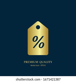 Discount offer tag icon. Shopping coupon symbol.