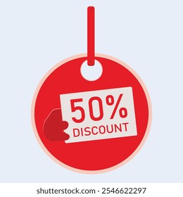 Discount offer tags in a stylish vector design, perfect for promotions and sales.