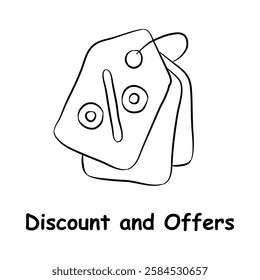 Discount and Offers Icon – Promotional Sales and Price Reductions