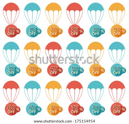 Discount parachute set
