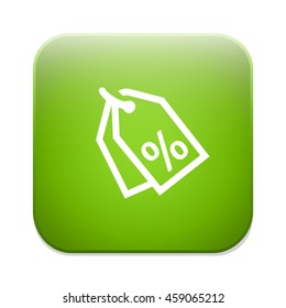 Discount percent tag icon