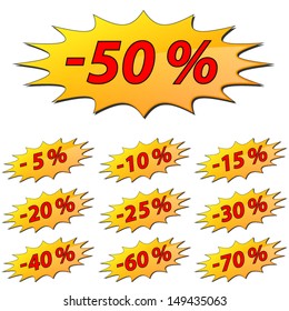 discount Price label