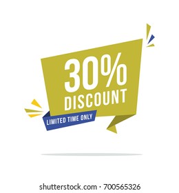 Discount price label style collection