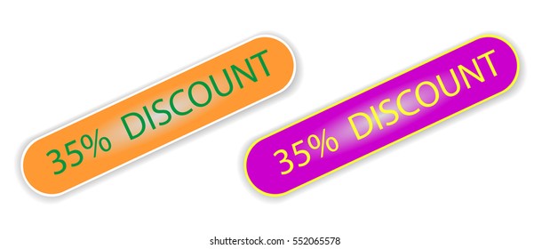 Discount price tags.