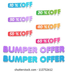 Discount Price Tags Label