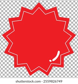 discount red and white color illustration vector  for anything