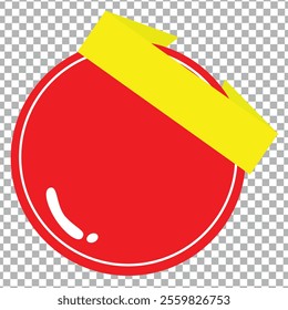 discount red and YELLOW color illustration vector  for anything