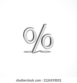discount sale 3d icon render vector illustration