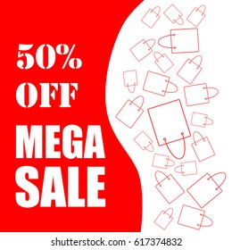 Discount, sale, greeting card, vector, products, business background, gifts, abstraction
