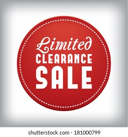 Discount sale label, special offer concept. Retail icon