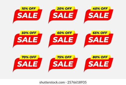 Discount sale labels vector template. Price Drop, big sale, final sale, flash sale background. Discount Promotion marketing poster design for web and Social.