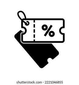 discount, sale - minimal line web icon. simple vector illustration. concept for infographic, website or app.