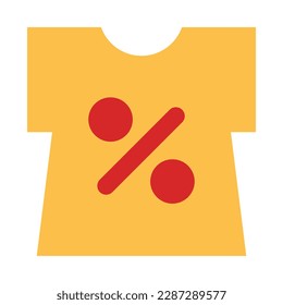 discount sale of online shopping flat icon style