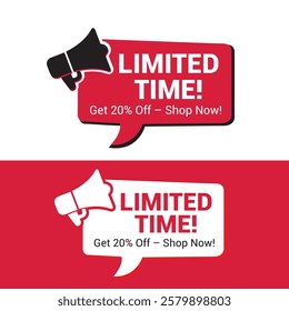Discount Sale Promotion, Flash Sale Advertisement, Retail Marketing Label, Special Deal Tag for E-commerce and Online Shopping