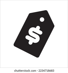 Discount Sale Tag Icon Solid