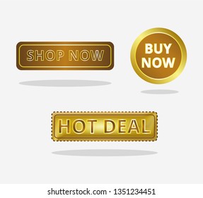 discount sale tag label Gold Premium concept for your website and advertising