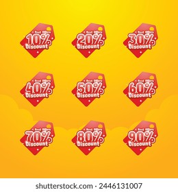 Discount Sale Vector Design Collections
