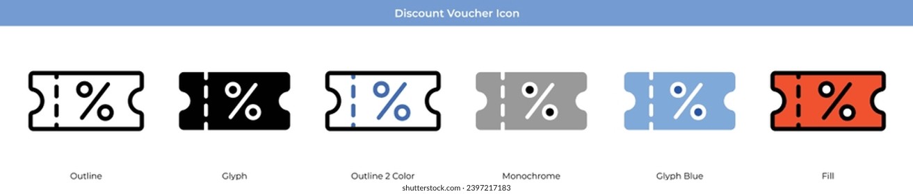 Discount set with 6 style